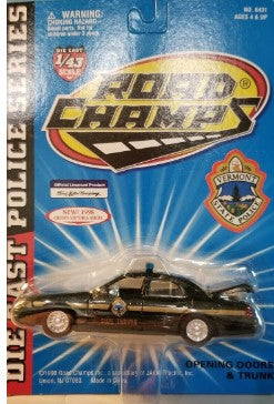 Road Champs 6431 1:43 Police Series 1988 Vermont State Police Crown Victoria