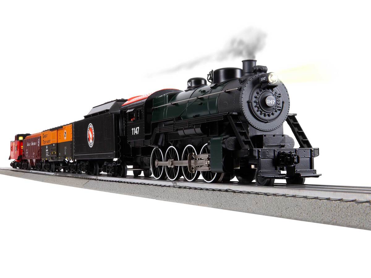 Lionel 2423020 Great Northern LionChief O Gauge 2-8-0 Steam Freight Train Set