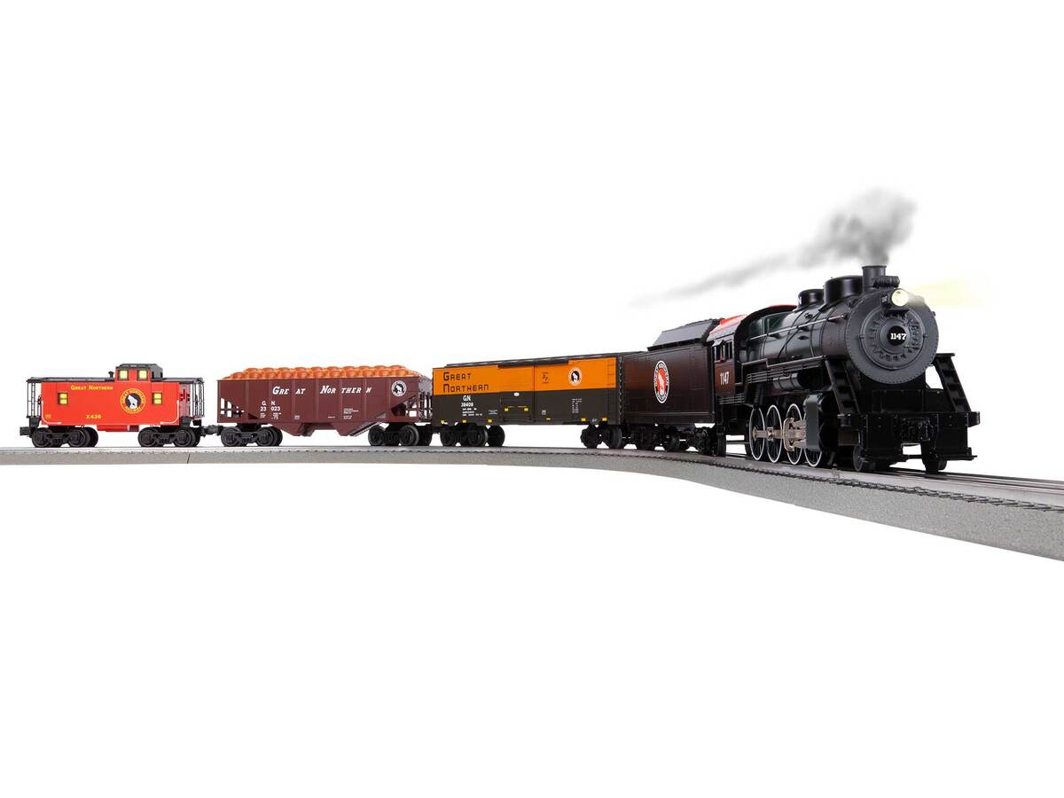 Lionel 2423020 Great Northern LionChief O Gauge 2-8-0 Steam Freight Train Set