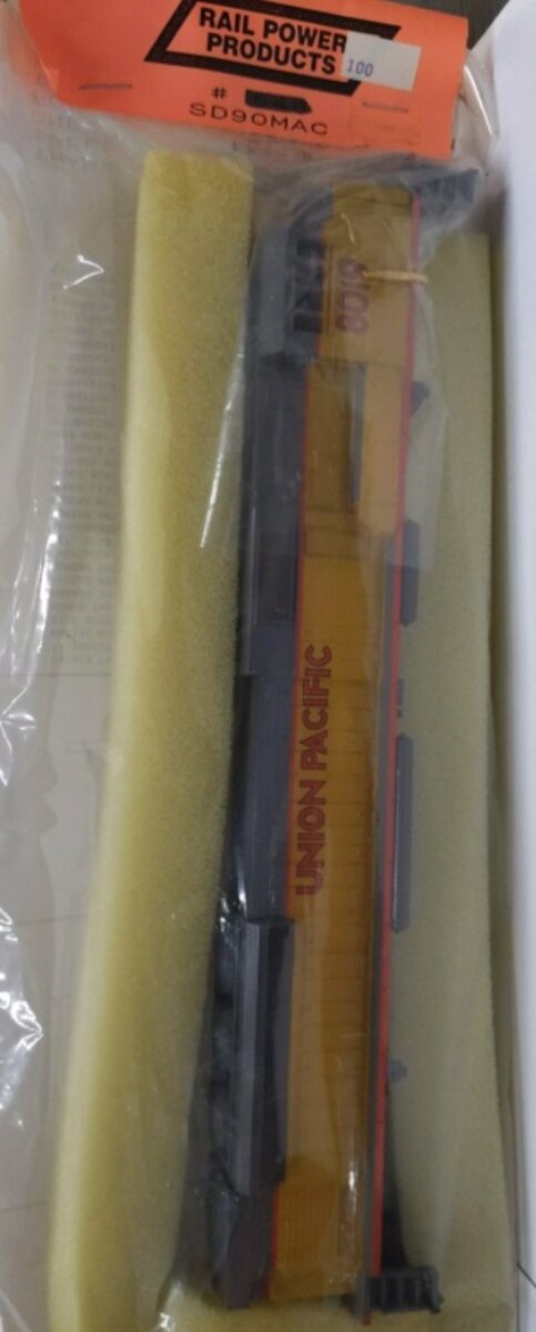 Rail Power SD90MAC HO Scale Union Pacific # 8019 Locomotive Painted Shell