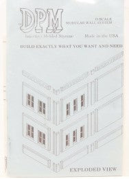 DPM 901-91 O Scale Planning Sheet for DPM Modular Wall System #901