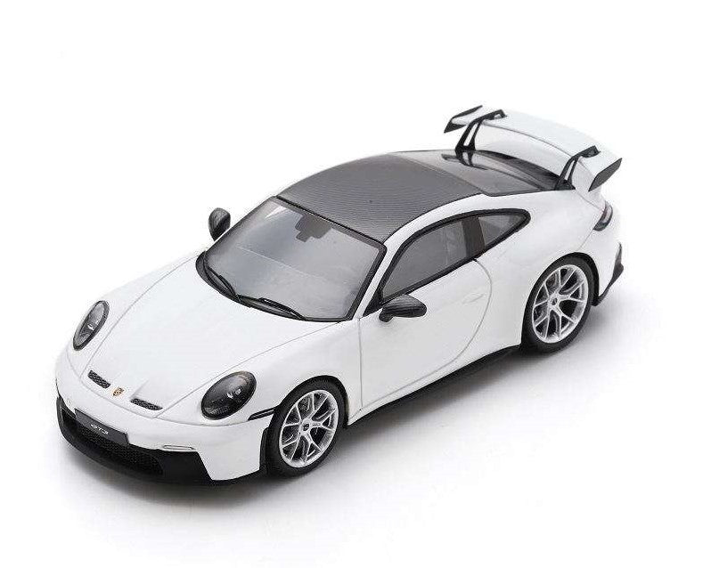 Schuco 450919100 1:43 White 2022 Porsche 992 GT3 Coupe Car Diecast Model