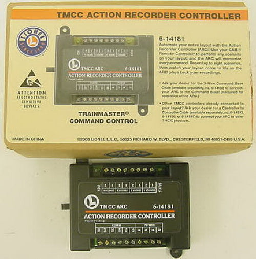 Lionel 6-14181 TMCC Action Recorder Controller - ARC