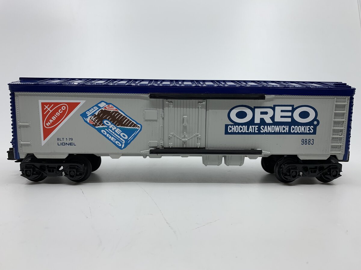 Lionel 6-9883 O Gauge Nabisco Oreo Billboard Reefer Car LN/Box