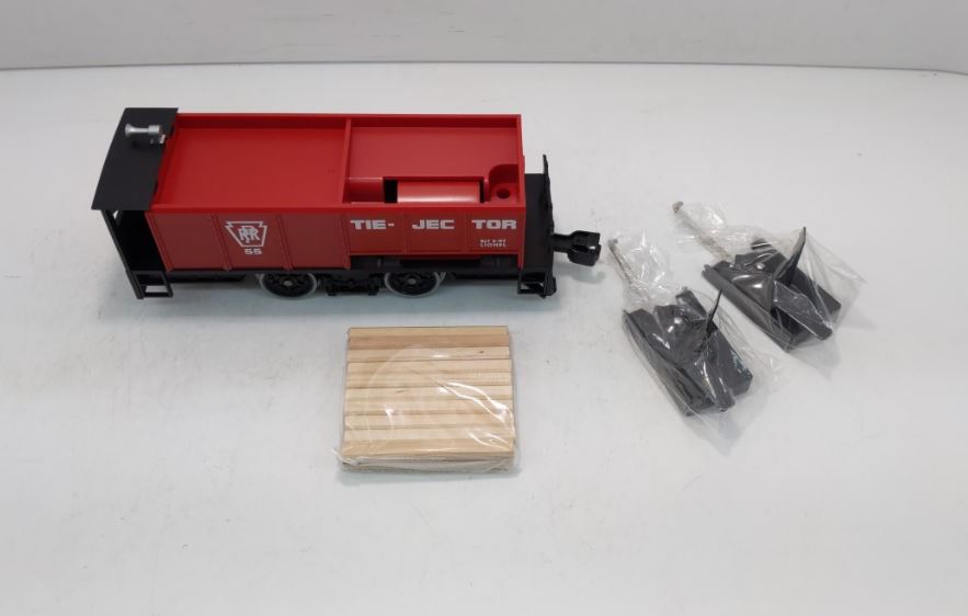 Lionel #55 outlet tie-jextor red car