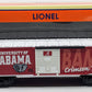 Lionel 6-39287 University of Alabama Boxcar #39287