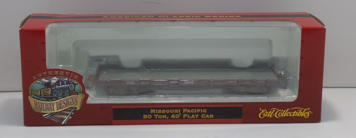 Ertl 4980 HO Scale Missouri Pacific 50 Ton, 40'''' Flat Car