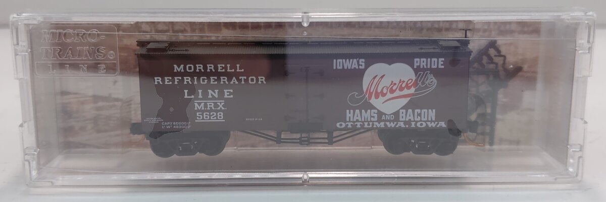 Micro-Trains 05800110 N Morrell Refridgerator Line 36' Wood Reefer #5628