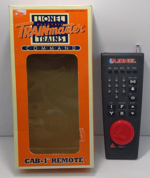 Lionel deals 12867 CAB-1 TMCC Trainmaster Remote