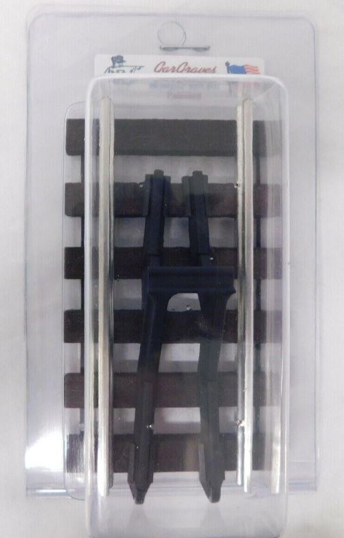 Gargraves 300-BK O Gauge 3 Rail Black Track Bumper