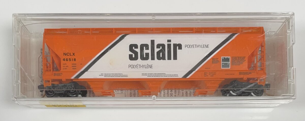 Micro-Trains 09300040 N Sclair 3 Bay ACF Center Flow Covered Hopper Car #46518