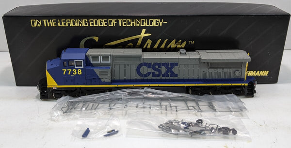 HO Scale Bachmann Spectrum 86012 CSX Transportation GE Dash 8-40CW Diesel #7658 store