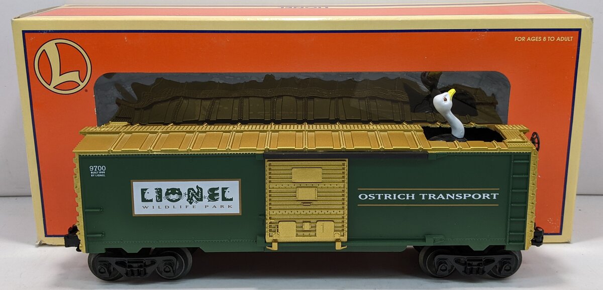 Lionel 6-19864 O Gauge Operating Bobbing Ostrich Car