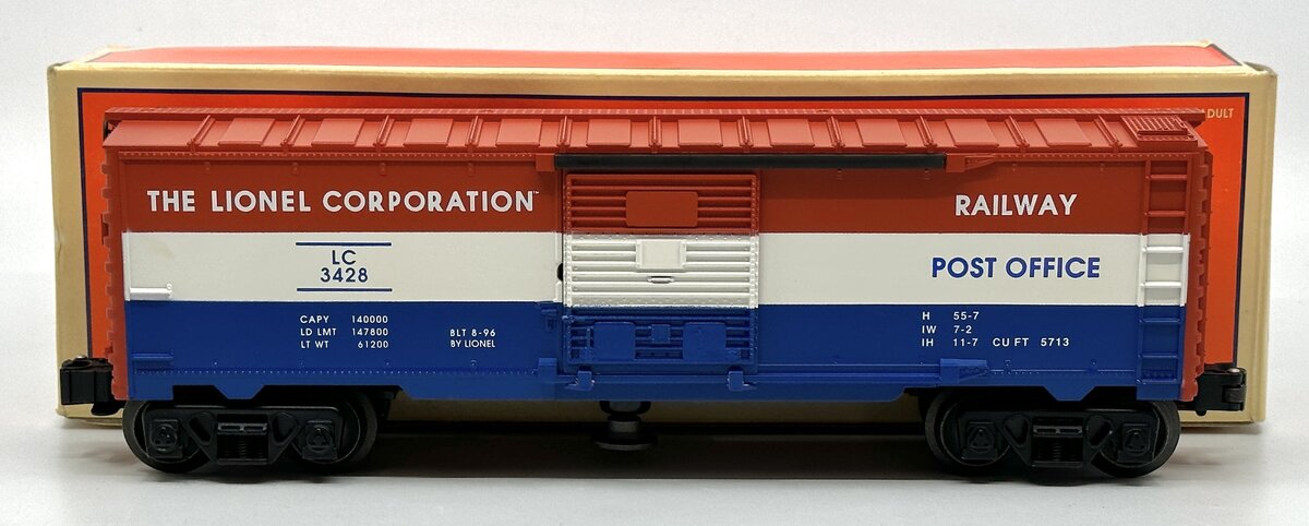 Lionel 6-16740 O Gauge Lionel Corporation Operating Mail Car