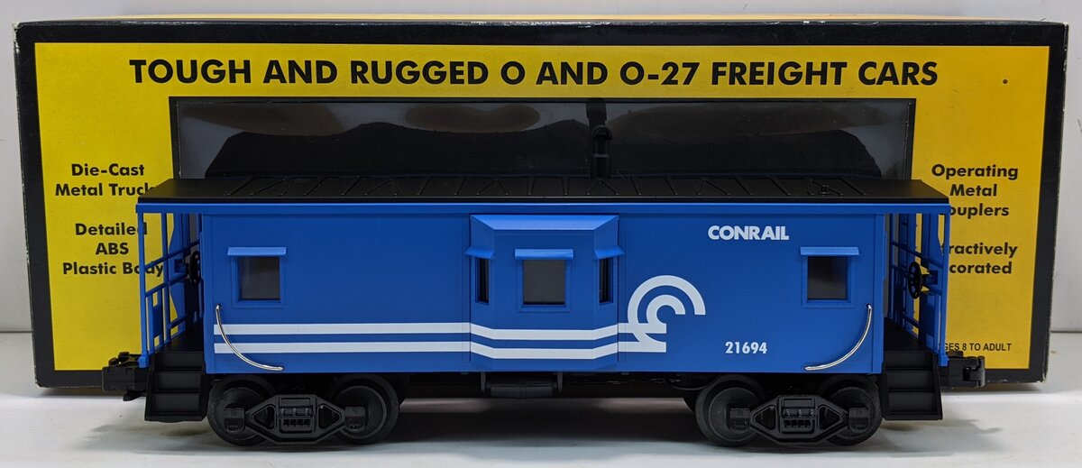 MTH 30-7717 O Gauge Conrail Bay Window Caboose #21694 LN/Box – Trainz