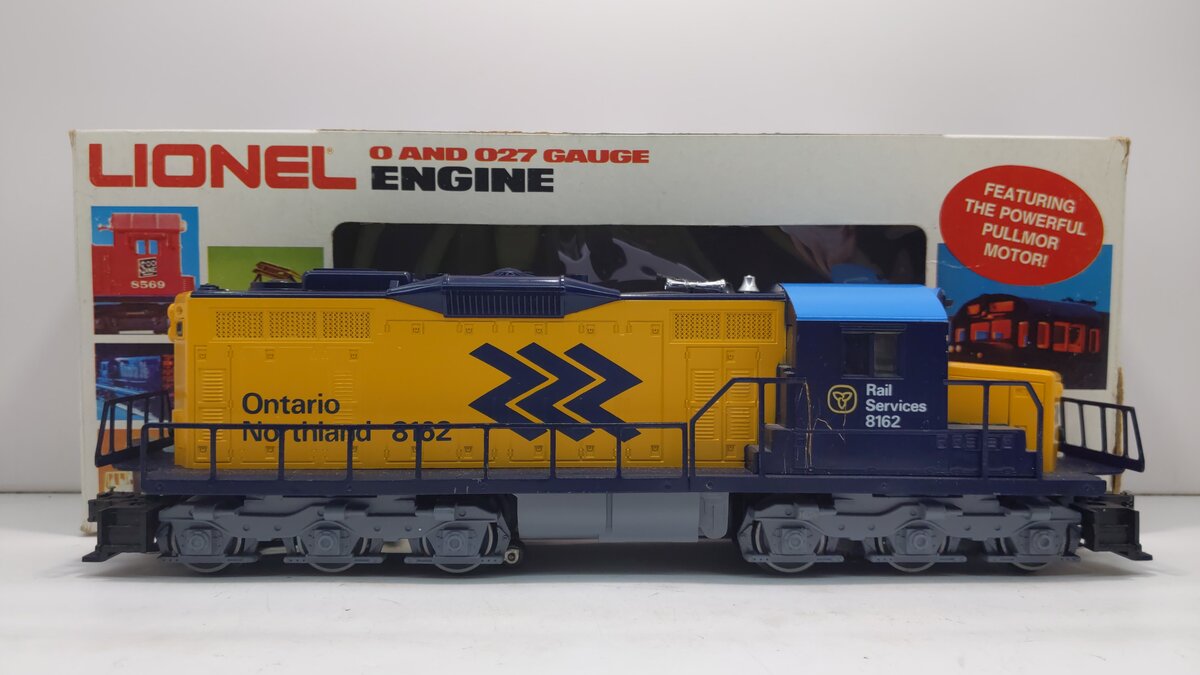 Lionel 6-8162 O Gauge Ontario Northland SD18 Powered Diesel Locomotive LN/Box