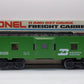 Lionel 6-9326 O Gauge Burlington Northern Bay Window Caboose EX/Box