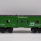 Lionel 6-9326 O Gauge Burlington Northern Bay Window Caboose EX/Box