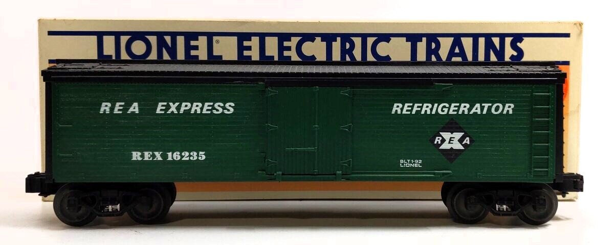 Lionel 6-16235 O Gauge Railway Express Agency Refrigerator Car #9863