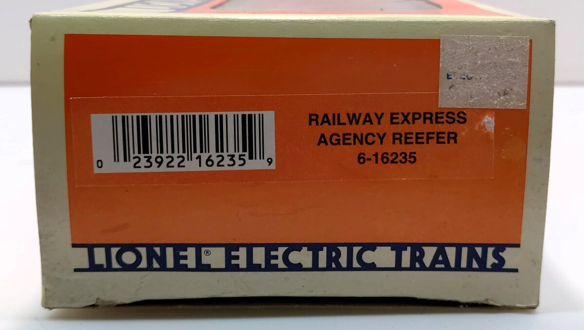 Lionel 6-16235 O Gauge Railway Express Agency Refrigerator Car #9863