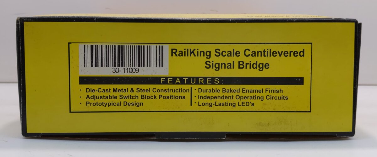 MTH 30-11009 O Scale Cantilevered Signal Bridge