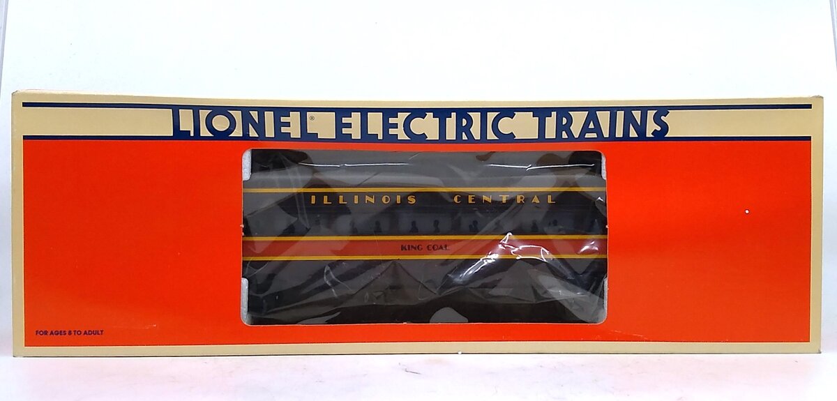 Lionel 6-7222 O Gauge Illinois Central "King Coal" Passenger Car LN/Box