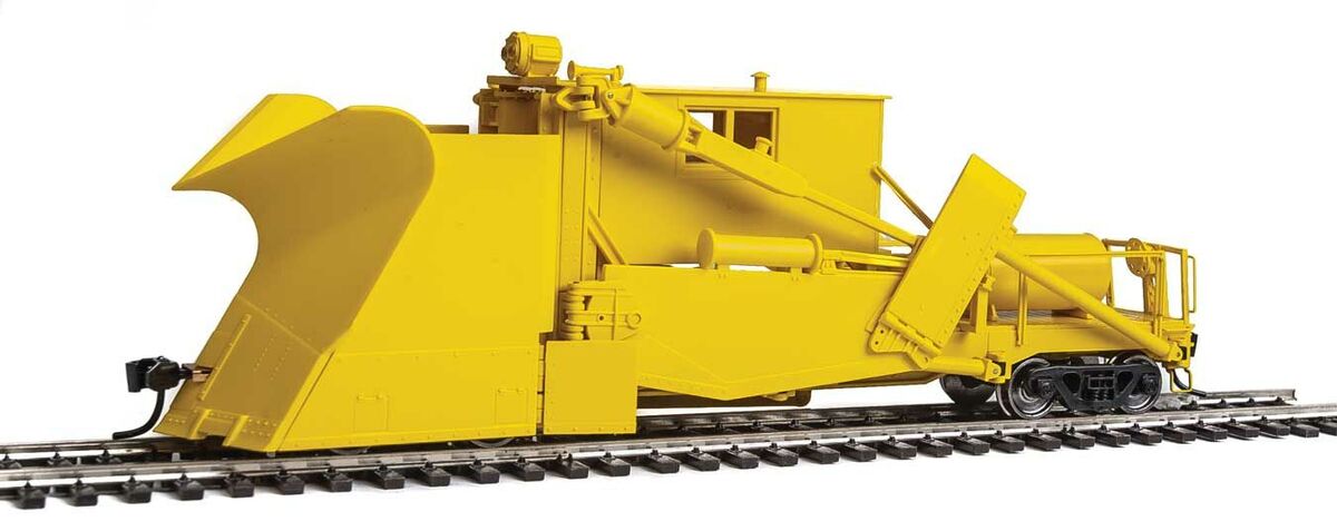 Walthers 920-110108 HO Scale Jordan Spreader Painted Yellow