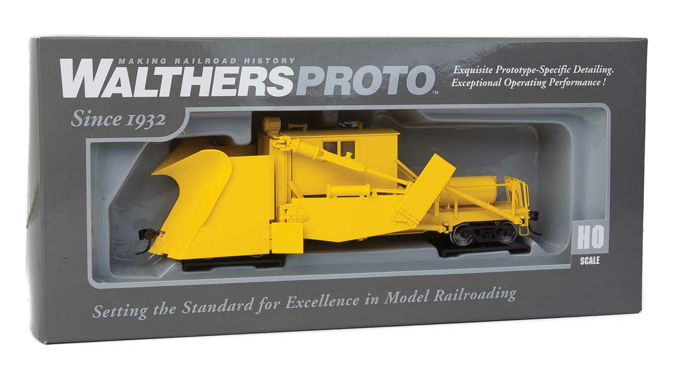 Walthers 920-110108 HO Scale Jordan Spreader Painted Yellow