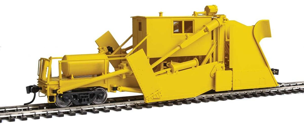 Walthers 920-110108 HO Scale Jordan Spreader Painted Yellow