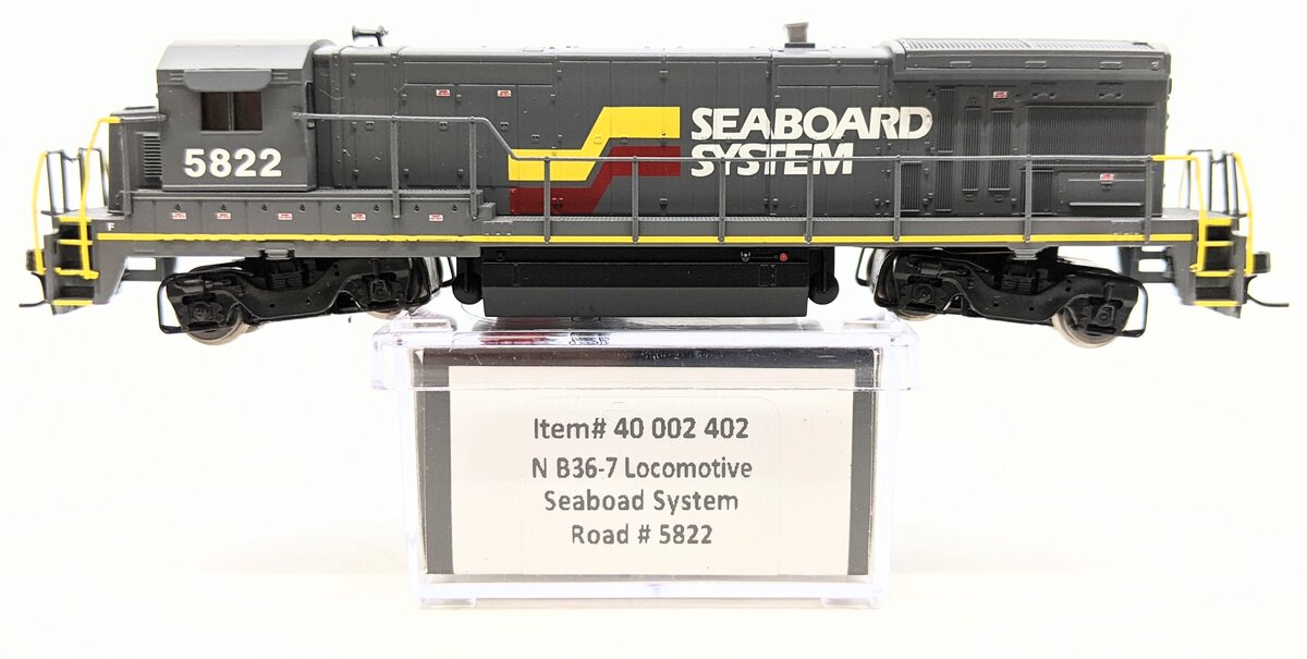 Atlas 40002402 N Scale Seaboard System B36-7 Diesel Locomotive #5822