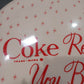 Coca-Cola Vintage 'Coke Refreshes You Best" Bar Stool EX