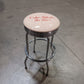 Coca-Cola Vintage 'Coke Refreshes You Best" Bar Stool EX