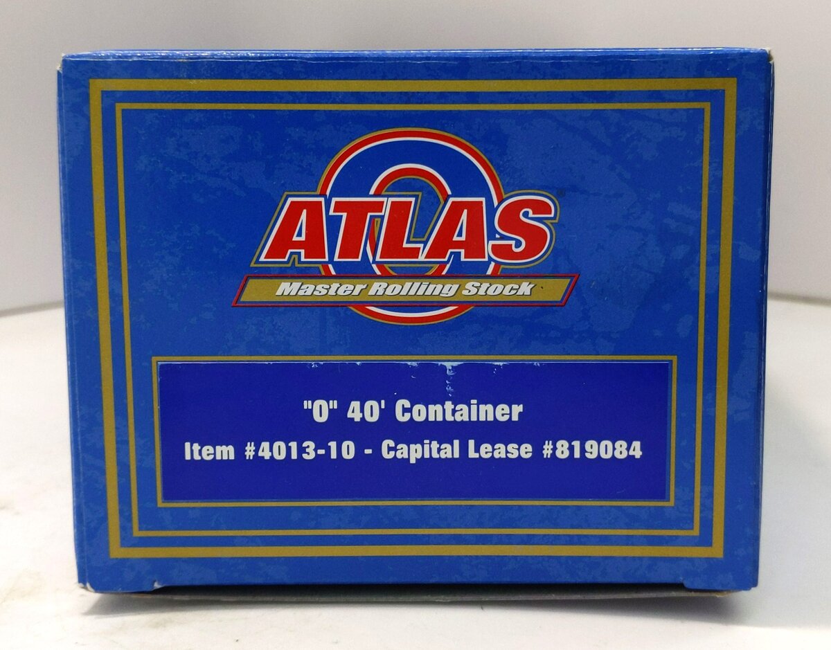 Atlas 4013-10 O Gauge 40' Capital Lease Container