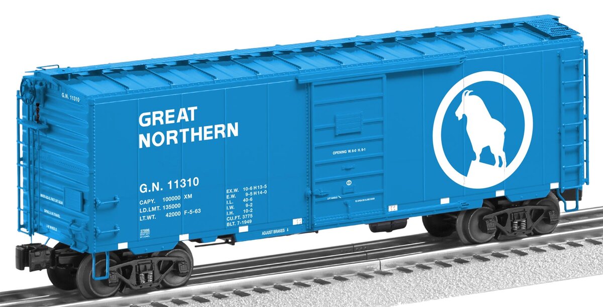 Lionel 6-27886 O Gauge Great Northern PS-1 Boxcar #11310