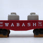 Lionel 6-16392 O Gauge Wabash Gondola With Canisters