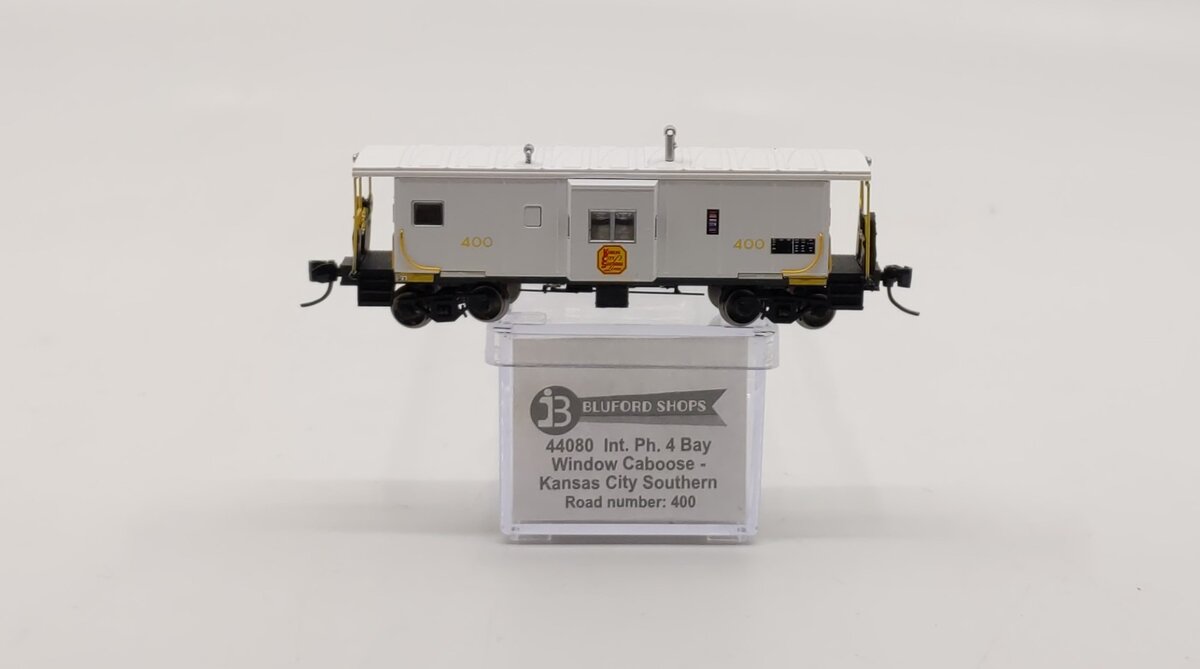 Bluford Shops 44080N Scale KCS Caboose # 400 – Trainz