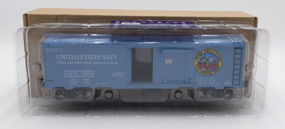 RMT 96432 O Navy Boxcar #120741 NIB