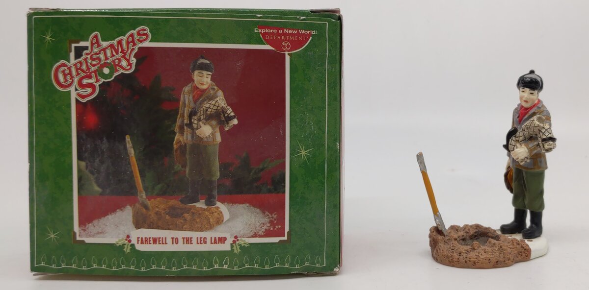 Dept 56 A Christmas Story "Farewell to The Leg Lamp" LN/Box