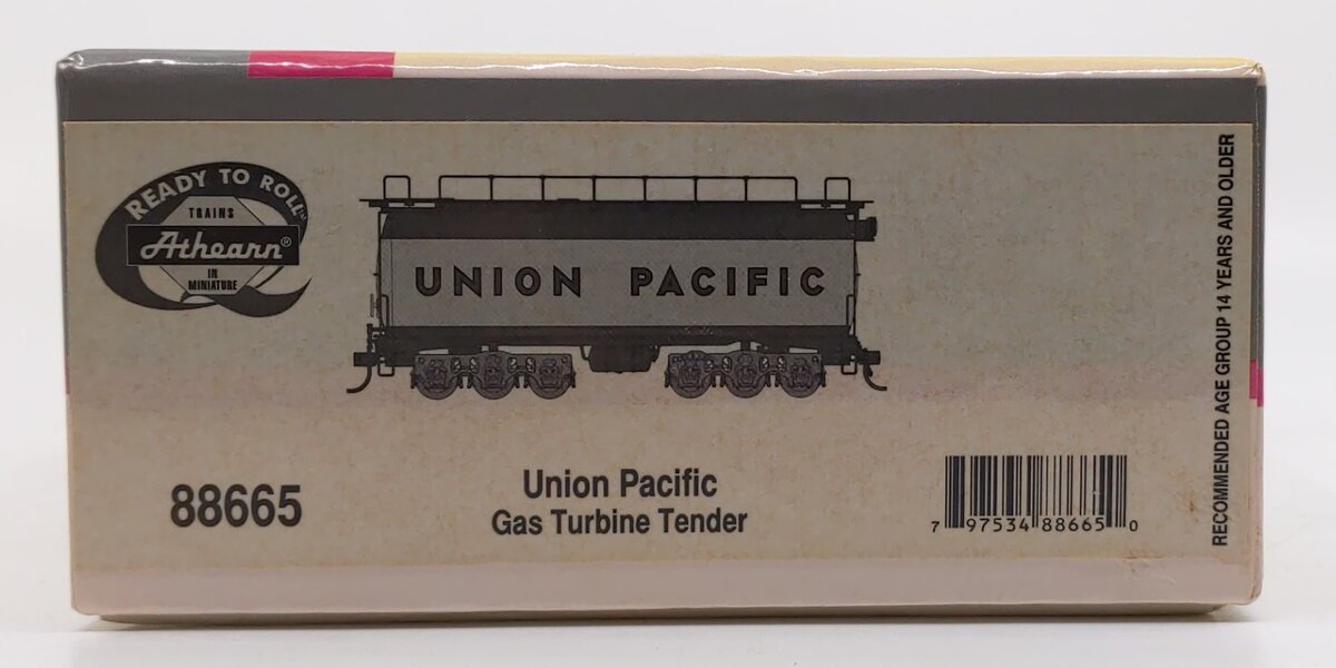 Athearn 88665 HO Scale Union Pacific Gas Turbine Tender NIB