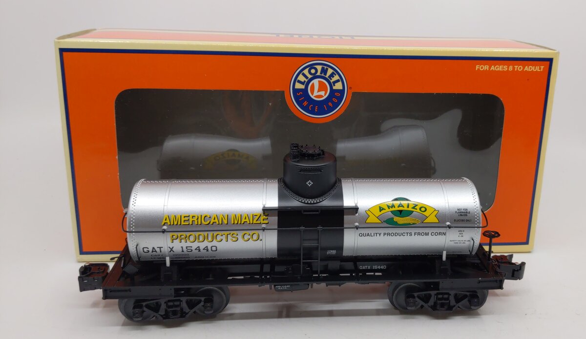 Lionel 6-17960 O Gauge Amaizo 8000 Gallon Single Dome Tank Car #15440