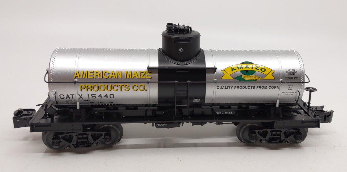 Lionel 6-17960 O Gauge Amaizo 8000 Gallon Single Dome Tank Car #15440