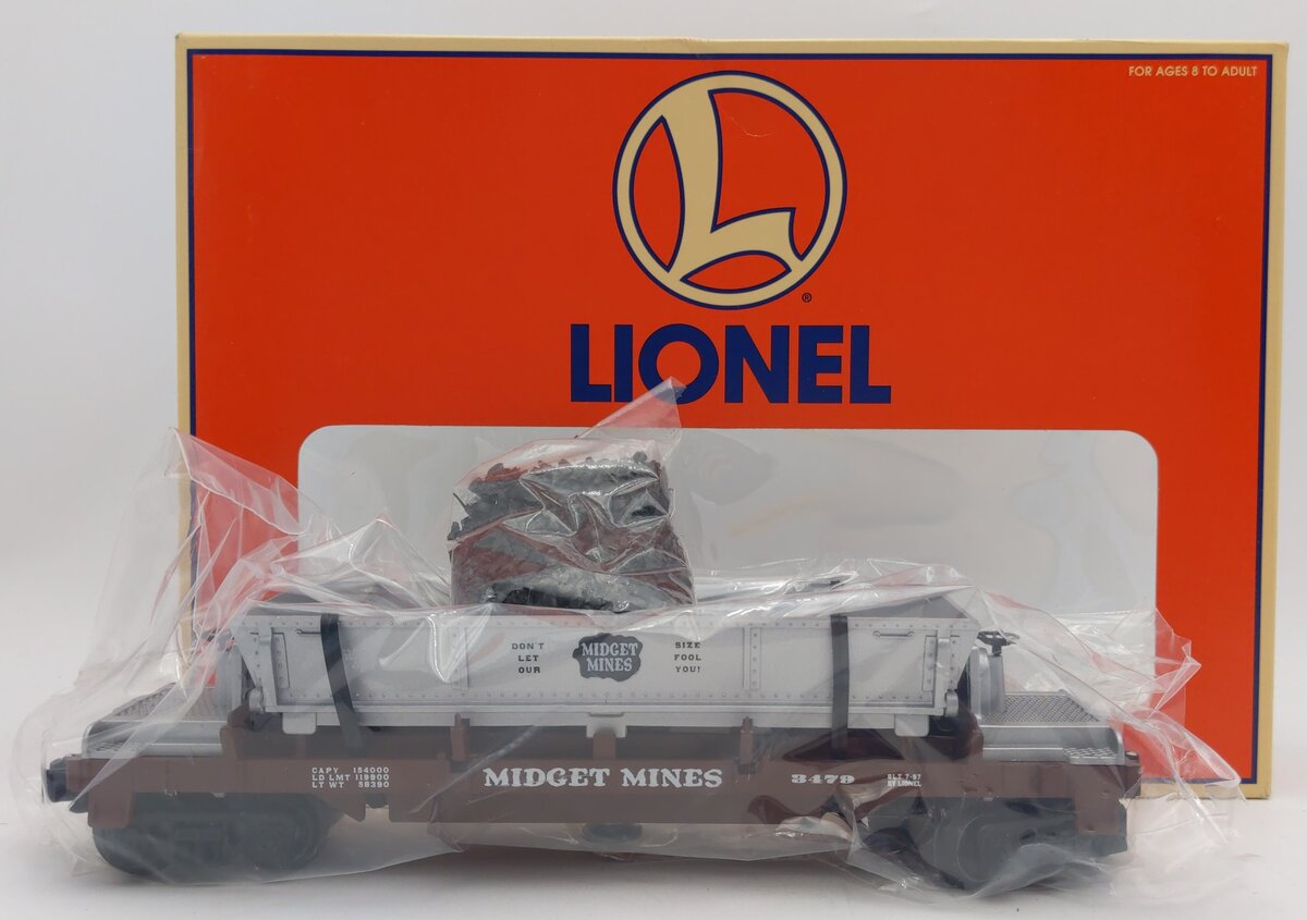 Lionel 6-16749 O Gauge Midget Mines Operating Ore Dump Car #3479