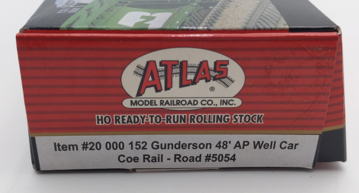 Atlas 20000152 HO Scale Coe Rail 48' AP Wellcar #5054