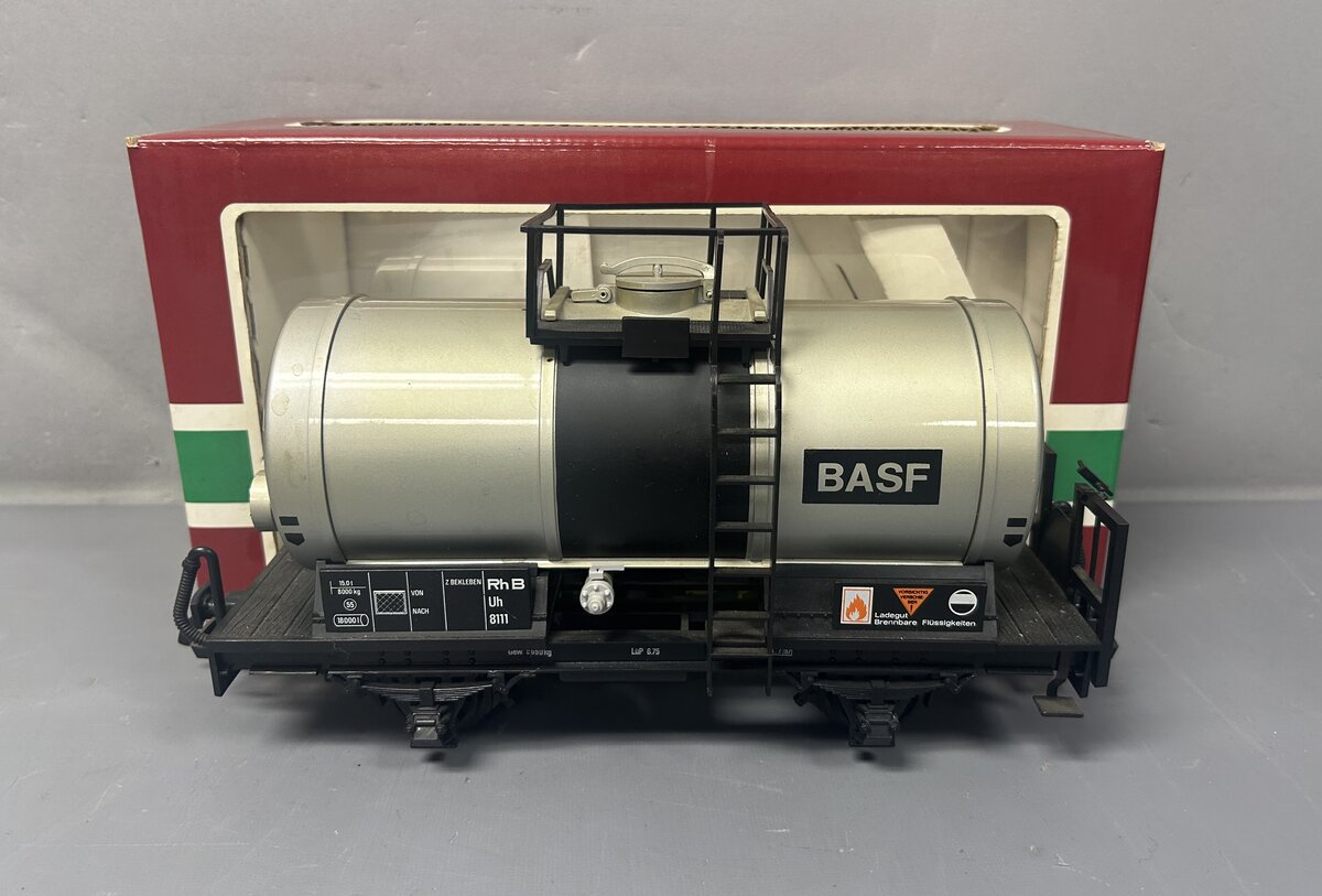 LGB 4040C G Scale BASF Single Dome Tank Car VG/Box