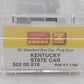 Micro-Trains 50200516 Z Scale Kentucky State Car