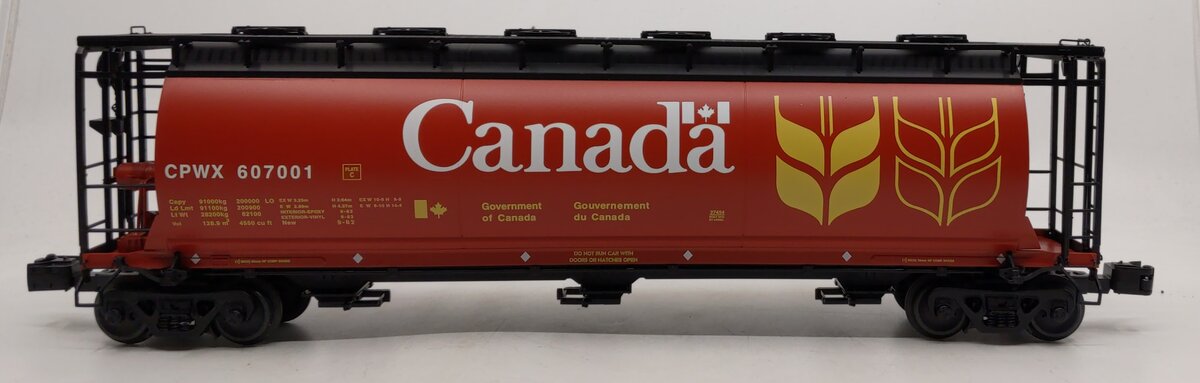 Lionel 6-27454 O Gauge Canadian National Cylindrical Hopper Car