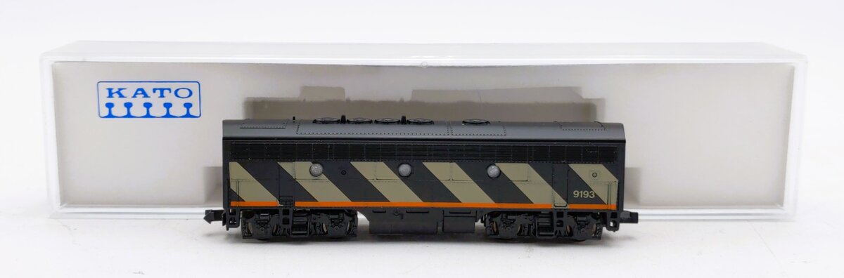 Kato 176-102 N Scale Canadian National F7-B Powered Locomotive #9193 LN/Box