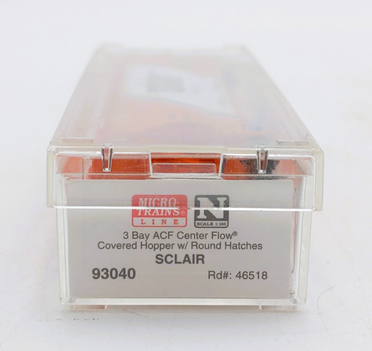 Micro-Trains 09300040 N Sclair 3 Bay ACF Center Flow Covered Hopper Car #46518