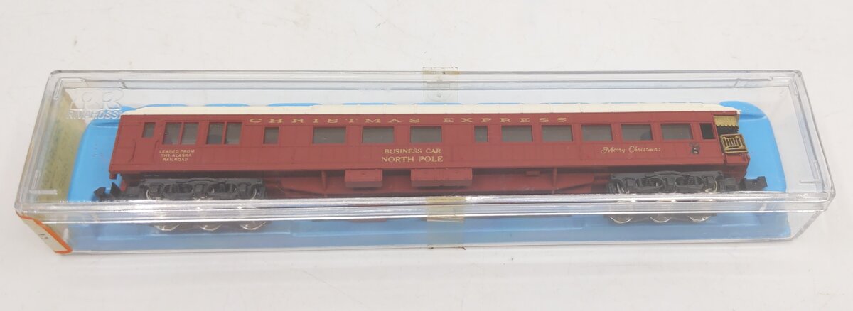 Con-Cor 0001-008704 N Scale Christmas North Pole Business Observation Car NIB