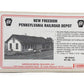 American Model Builders 141 HO New Freedom PRR Depot Laser Art Kit